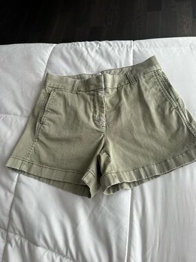 J. Crew Light Olive Green Chino Shorts